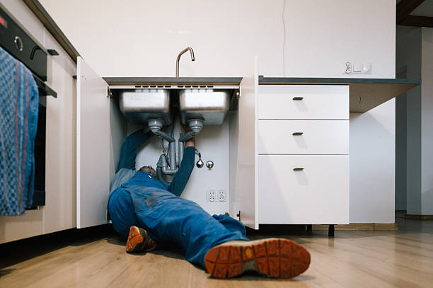 Professional Drain Cleaning technician working in Gwynn, VA